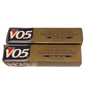 Alberto VO5 Conditioning Hairdressing, Normal/Dry Hair, 1.5 oz each (lot of 2).